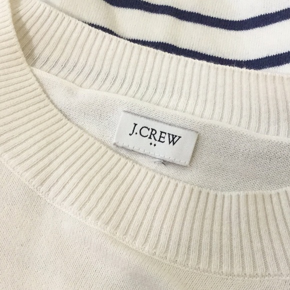 J.Crew Puff-Sleeve Heart Sweater, Size 2X - Picture 4 of 9